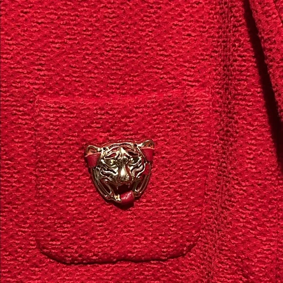 Maje Vibrant Red blazer/coat